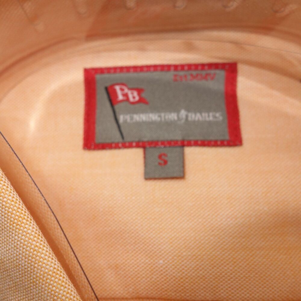 NEW Pennington and Bailes Button Down Shirt NCAA Tennessee Orange Men's Small - Picture 5 of 7